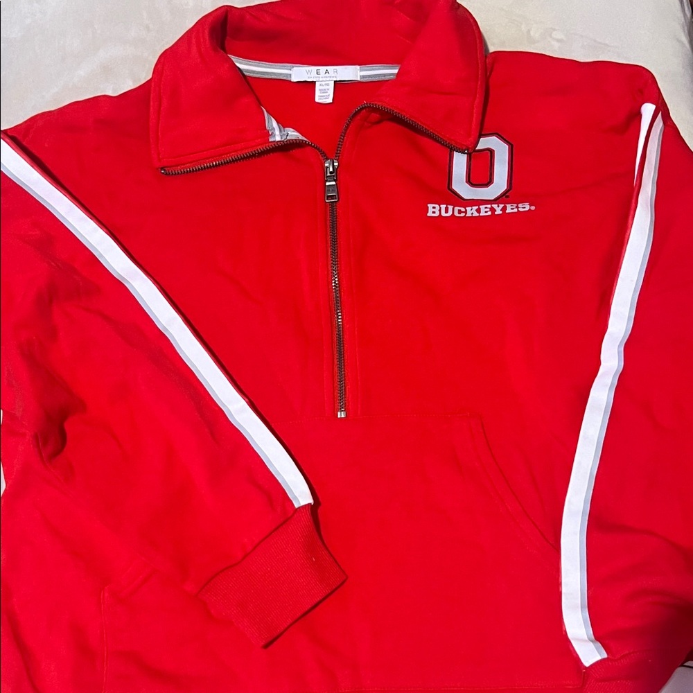 Ohio State Buckeyes Women's Quarter-Zip Sweatshirt